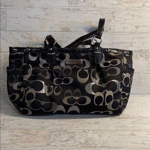 Black coach bag